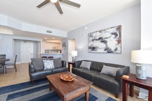 Silver Beach Towers East 702- Living Area