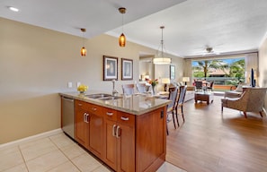 A rare 1 bedroom plus additional den
                