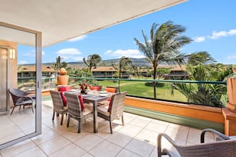 Maui Resort Rentals: Honua Kai Konea 212 – 1BR+Den w/ Oversized Balcony & Lush Mountain Views