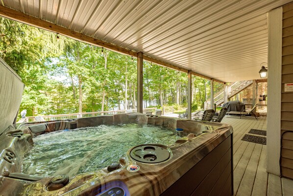 Bubbelpool utomhus