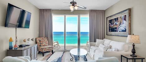 Majestic Sun 705B -Beach View Living Area, HDTV, Sleeper Sofa