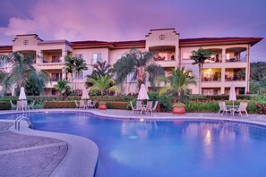 Del Mar Building at Twilight