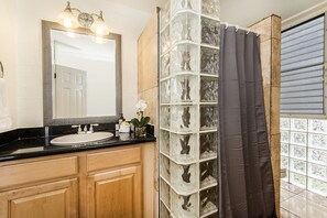 Bathroom Vanity with Shower