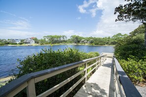 Ramp to private dock on Stallworth Lake