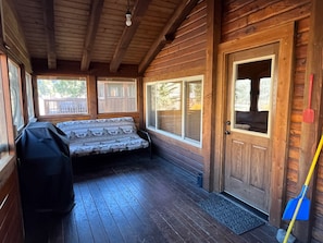 Screened-in porch