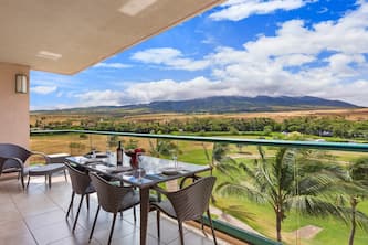 Maui Resort Rentals: Honua Kai Konea 412 - Rare 1BR + Den w/ Spacious Floor Plan, Lush West Maui Mountain Views