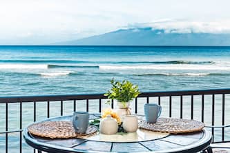 Unobstructed oceanfront: sunsets, whales, breezes