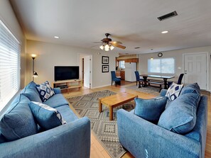 Living Area - Sleeper Sofa (Queen)