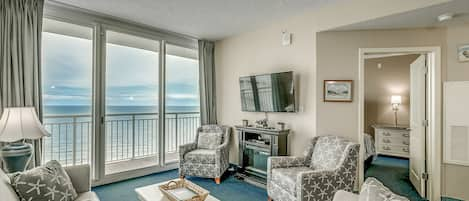 Oceanfront Living Room