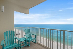 Furnished Gulf Front Balcony