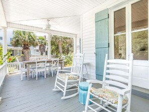 Rock the day away on the front porch