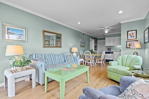 Open Dinning & Living Room