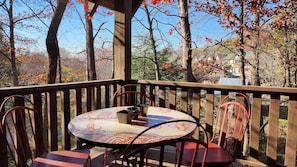 Sip your Morning Coffee on the Covered Deck