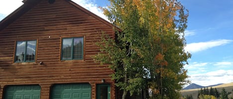 Unit sits above garage