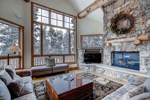 Living Room - Dunkin Hill Lodge - Breckenridge Vacation Rental
