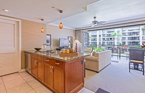 A very rare interior courtyard 1BR at Honua Kai
                