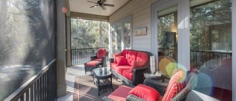 Upper Screened In Porch