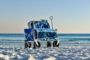 Beach Wagon and 4 Chairs Included!