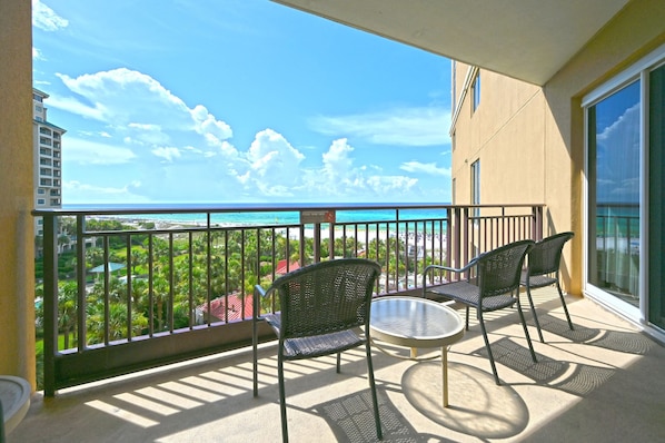 East-facing Balcony View