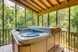 Bain à remous intérieur