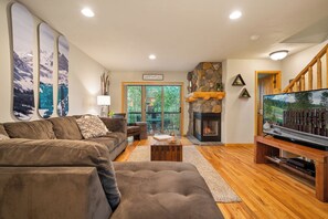 Cozy up and watch a movie after a fun day adventuring