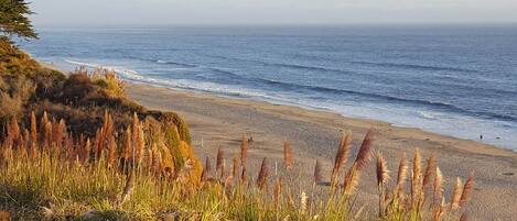 Miles of white sand beach 