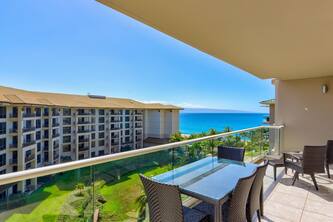 Hokulani 612 at Honua Kai Resort ~ Great Ocean View, Upgraded Furniture & Floors