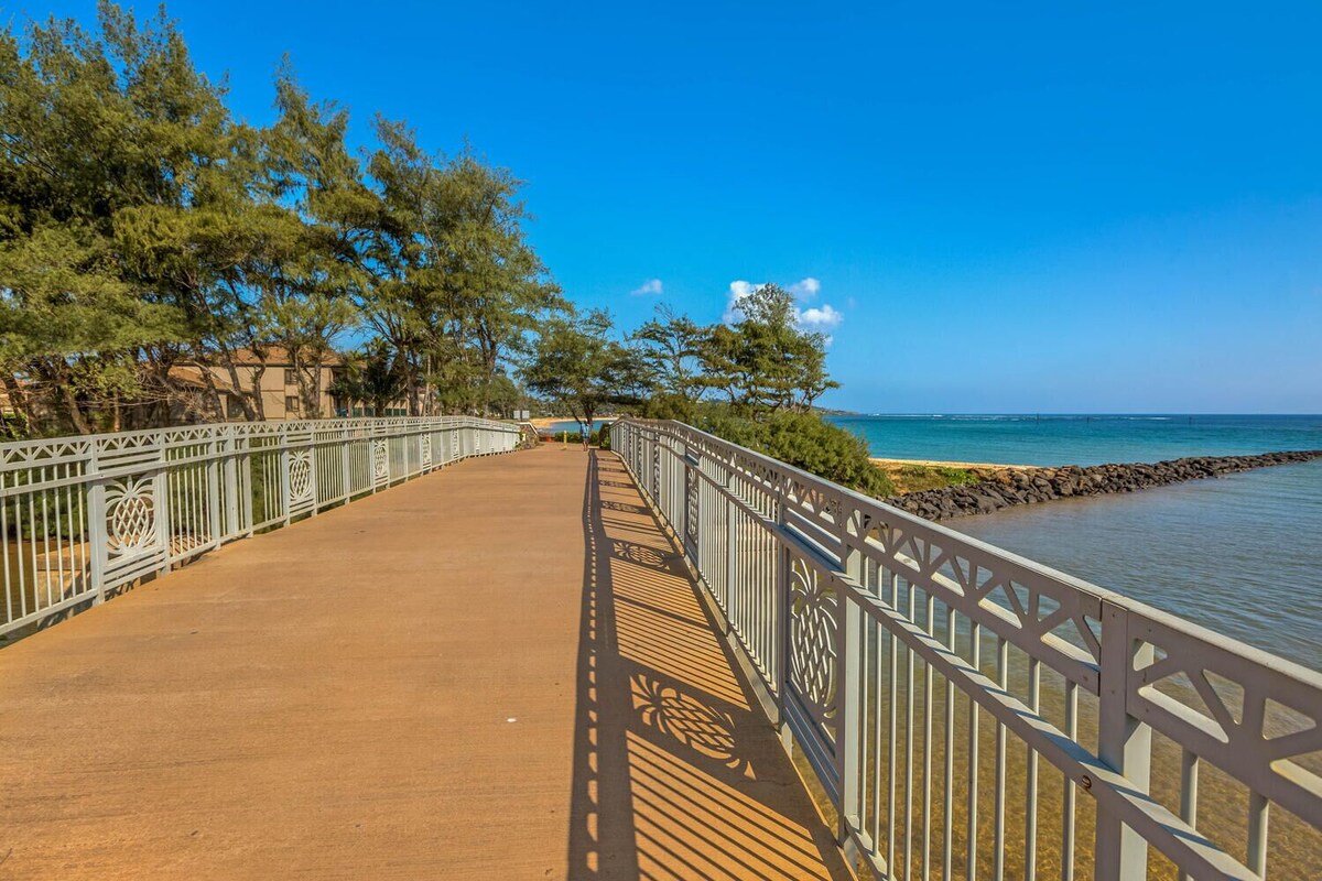 Air conditioned 2-Bedroom Oceanfront Condo on the Coconut Coast