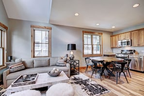 Living Area - Main Street Retreat - Breckenridge Vacation Rental