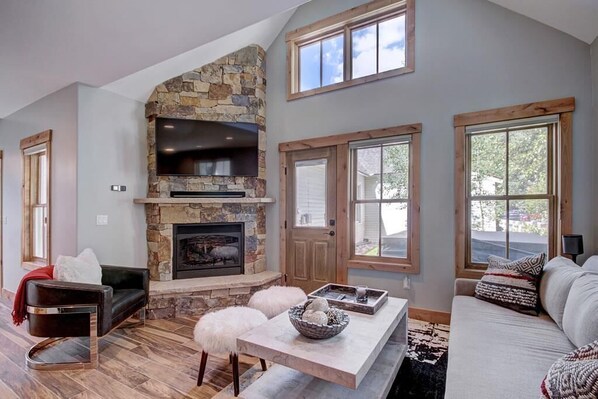 Living Area - Main Street Retreat - Breckenridge Vacation Rental