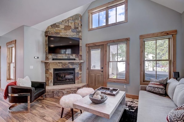 Living Area - Main Street Retreat - Breckenridge Vacation Rental