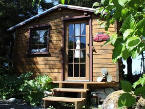 The historic Pioneer Cabin is our family's subsistence cabin from days past.