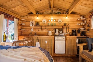 This cabin is filled with history but with all the modern amenities you need!