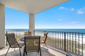 Private Balcony overlooking the Gulf