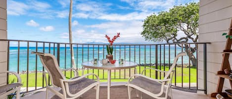 Take in the amazing view from your private lanai