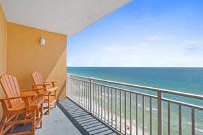 Gulf View Furnished Balcony