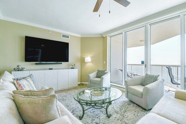 Silver Beach Towers West 906- Living Area
