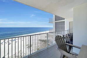 Private Balcony with Fantastic View of the Gulf of Mexico!