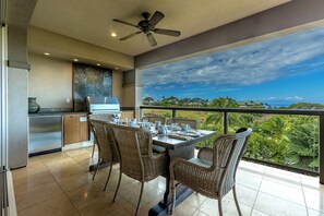 BBQ Grill on the Private Lanai