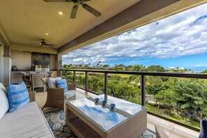 Lounge on the Private Lanai