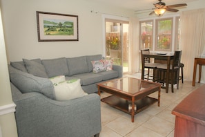 View of your living-dining area