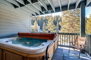 On-site hot tub
