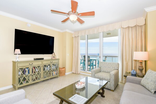 Silver Beach Towers West 505- Living Area