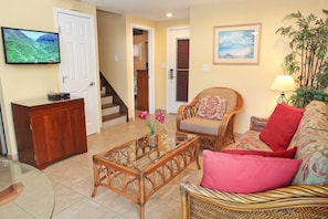 New tropical style furnishings in your living area.