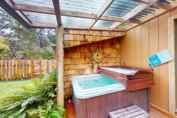 Bain à remous extérieur