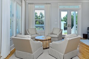 Over the Dune - Blue Mountain Beach - First Floor - Living Area