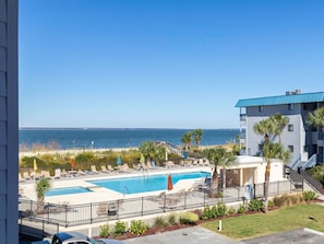 Beach & Racquet B219 Private Balcony with Water View