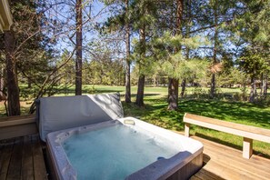 Hot Tub on Golf Course