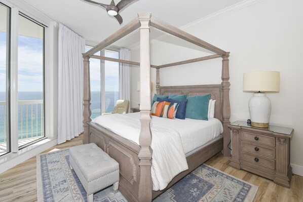 Silver Beach Towers West 1801 - Master Bedroom
