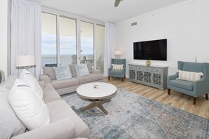 Silver Beach Towers West 1801 - Living Area